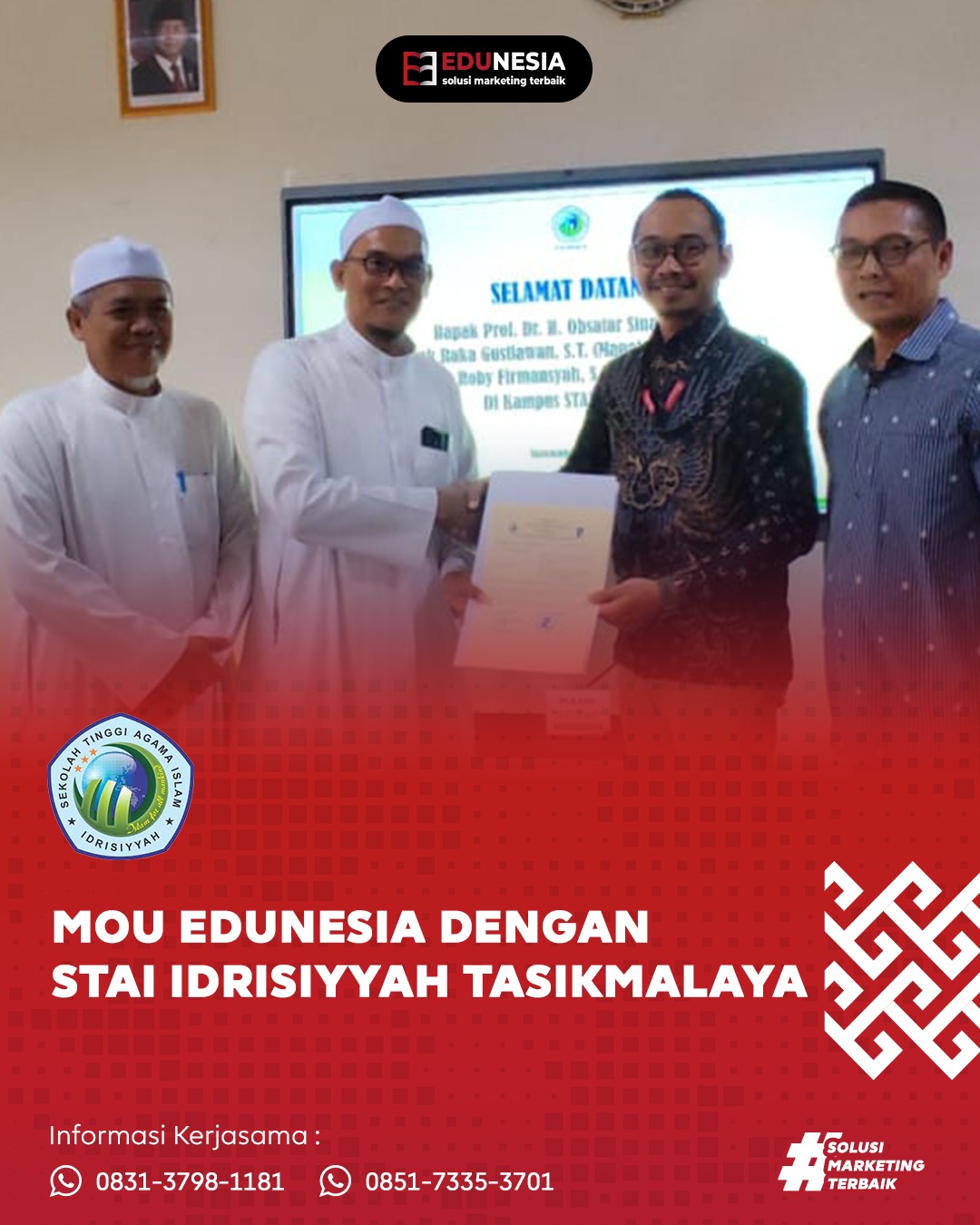 Mou Edunesia Dengan Sekolah Tinggi Agama Islam Idrisiyyah