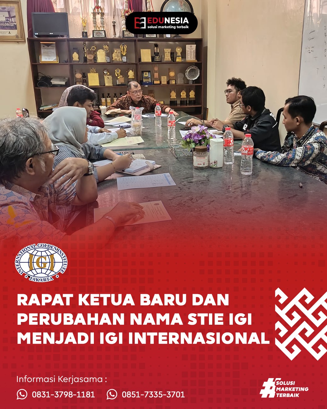 Perkenalan Ketua Baru Igi Internasional Dan Perubahan Nama