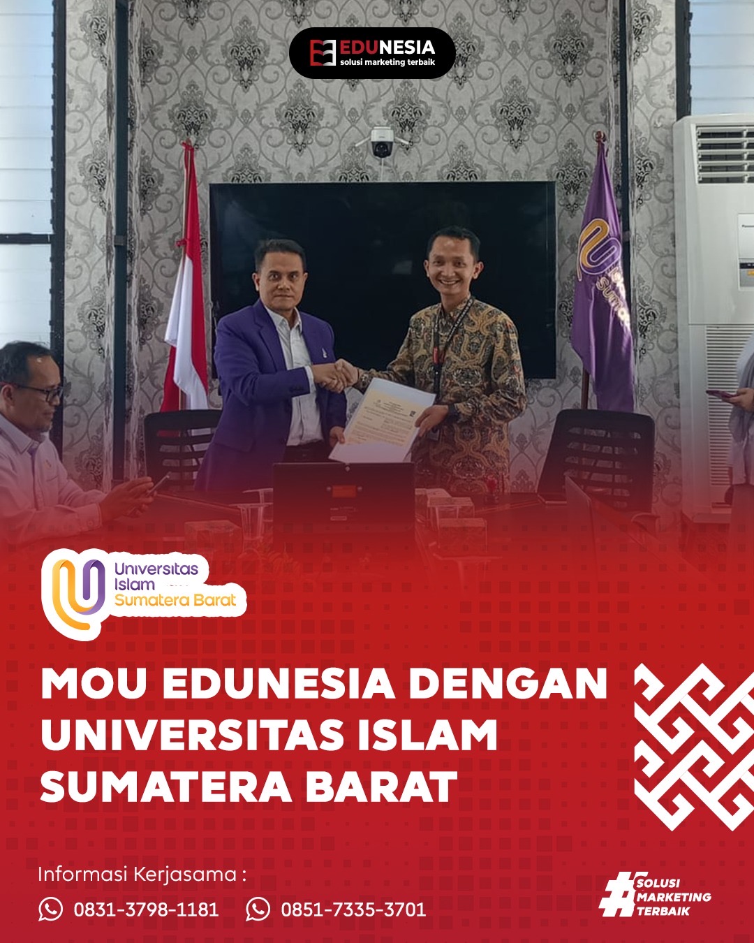 Kerjasama Pendidikan Cv. Edukasi Indonesia Jaya Dengan Universitas Islam Sumatra Barat