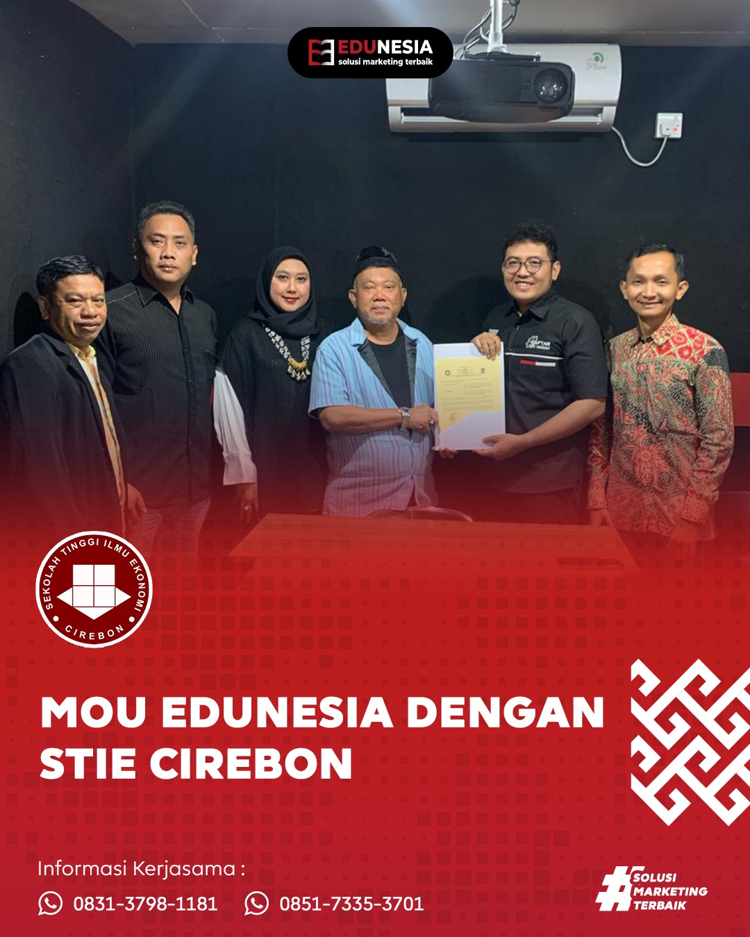 Mou Edunesia Dengan Sekolah Tinggi Ilmu Ekonomi (Stie) Cirebon