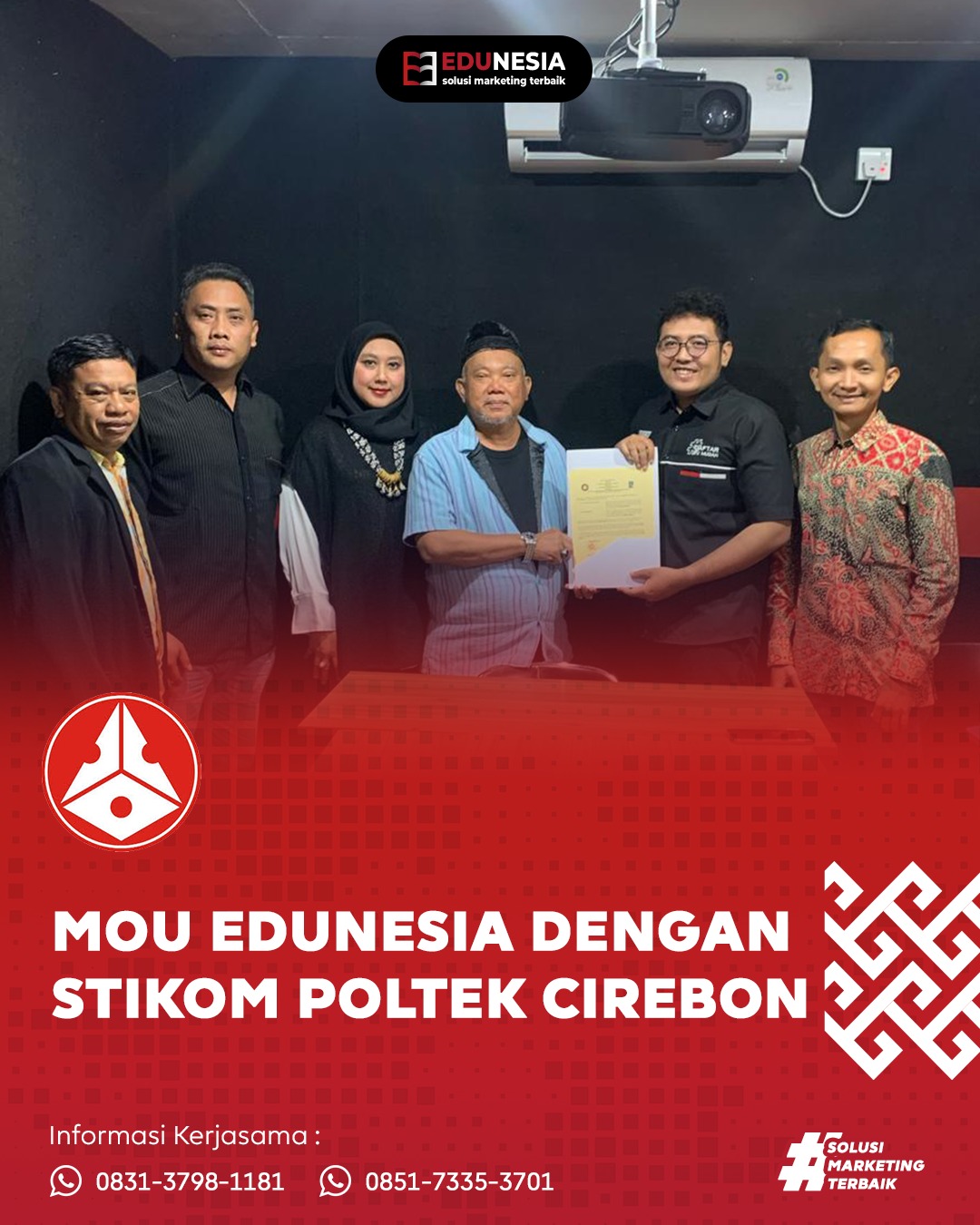 MoU Edunesia dengan STIKOM POLTEK Cirebon